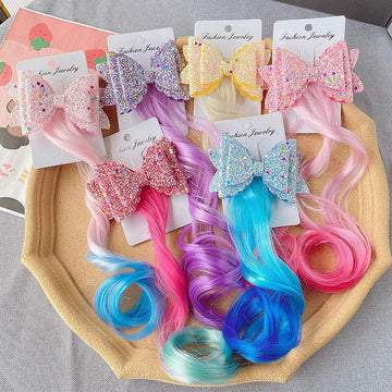 Hair Extension with Bow