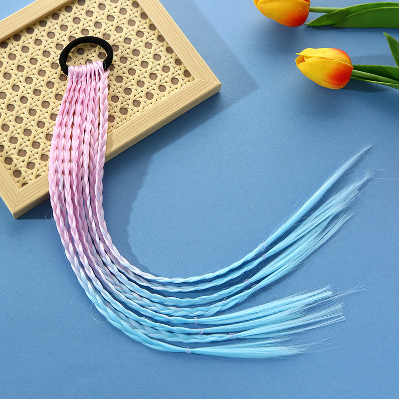Ombre Hair Ectension Hair Ties