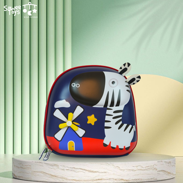 FANCY BAG ZEBRA WITH FAN SPINNER