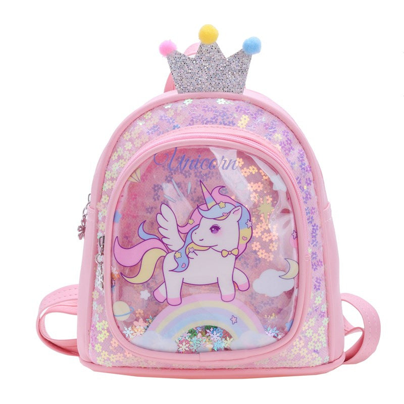 Crown Sparkle Kids Backpack