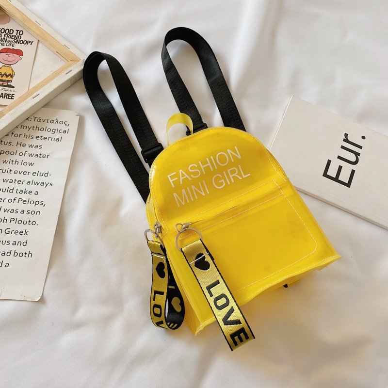 Fashion Mini Transparent Backpack