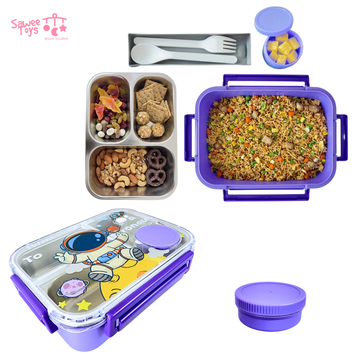 Astronaut SS Single Layer Lunch box
