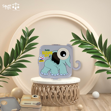 Kids Stainless Steel  Elephant Lunch Box