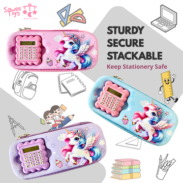 Calculator Pencil Case