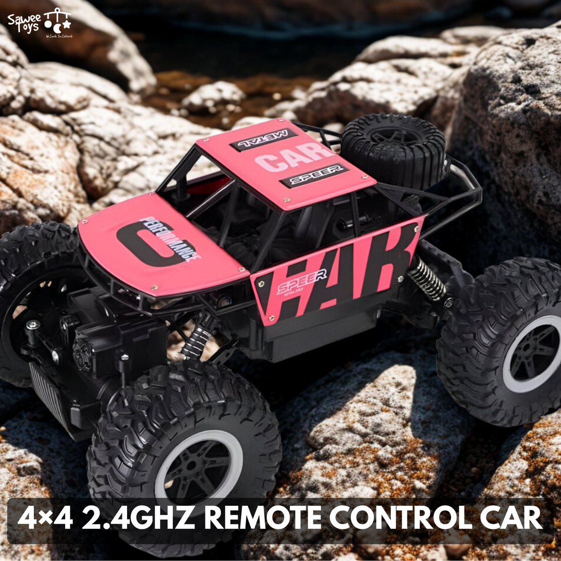 Remote-Control Metal Off-Road Car Speed Performance Series
