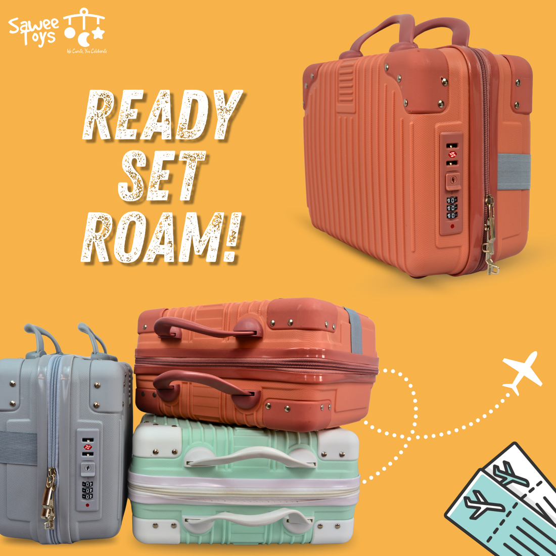 Vanity Mini Suitcase Multipurpose Edition